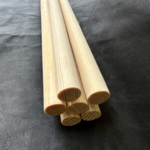 Scots Pine (Scandinavian Redwood) Arrow Shafts (13/32" or 10.4mm) (36") (SINGLES ONLY But Spined) - Parallel Only