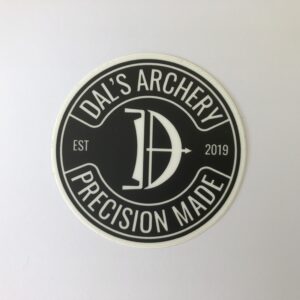 Black & White Vinyl Sticker