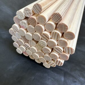 Scots Pine (Scandinavian Redwood) Arrow Shafts (3/8) (32") (Per 50) - UNSPINED Parallel Only