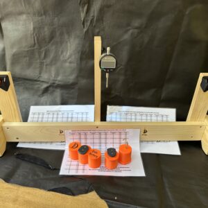 Spining Jig For Wooden Arrow Shafts - 1/4" Up To 1/2" Can Be Tested - READ FULL DISCRIPTION